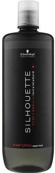 Лак для волосся сильної фіксації Schwarzkopf Silhouette Pumpspray Super Hold 1000 мл, фото 1
