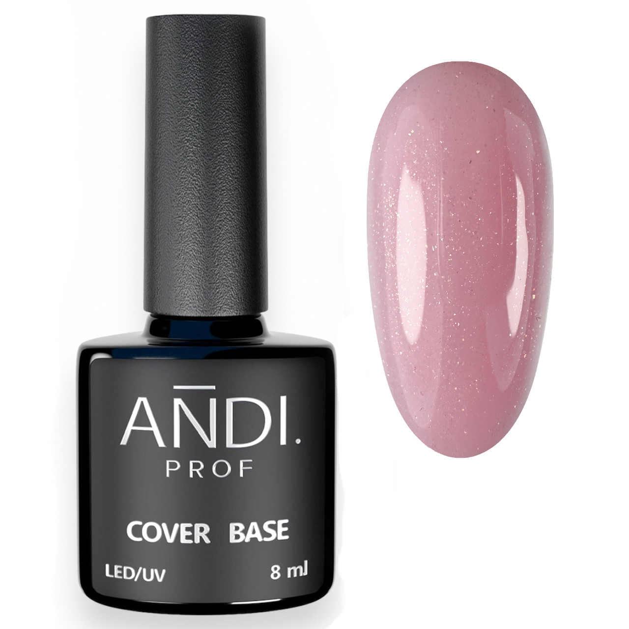 База каучукова камуфлююча для нігтів, Candy color base для нігтів №20 Andi PROF