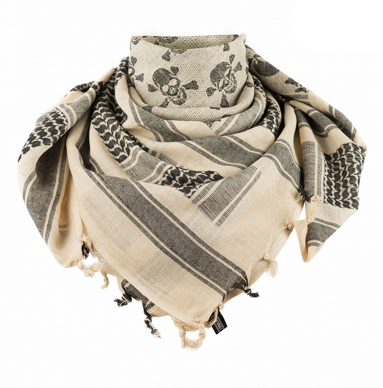 Шарф шемаг арафатка M-Tac Pirate Skull Coyote/Black 40903004