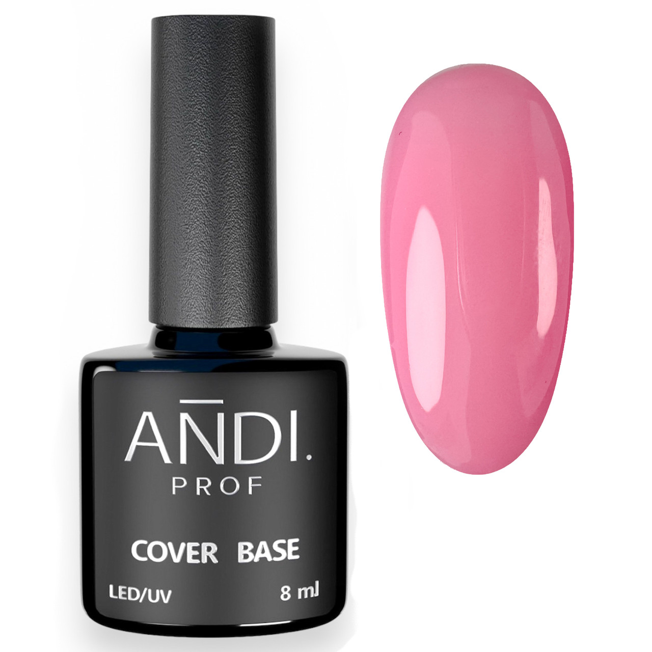 База камуфлююча під гель лак, Candy color base для нігтів 07 Andi PROF