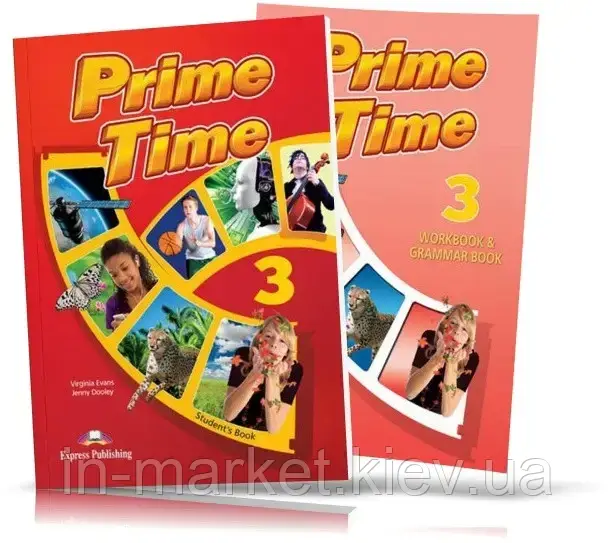 Prime Time 3, Student's Book + Workbook / Підручник + Зошит англійської мови