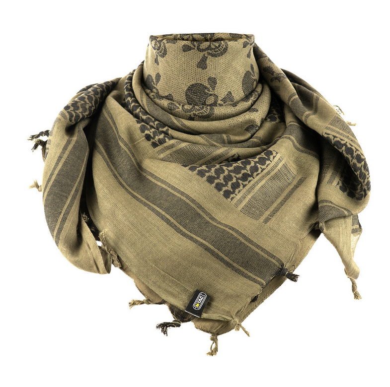 Шарф шемаг арафатка M-Tac Pirate Skull Olive/Black 40903001