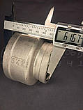 Муфта перехідна нержавіюча Ду=80х50 (3"х2") лита ISO 4144, EN 10241, DIN 2987, фото 3