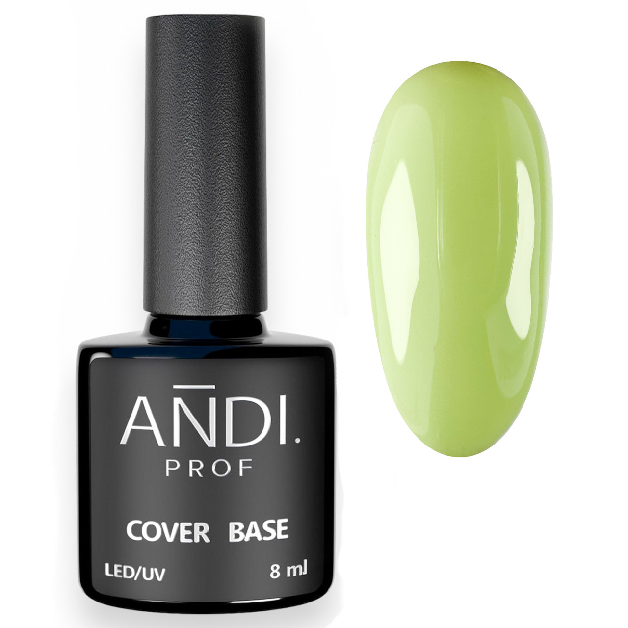 База камуфлююча під гель лак, Candy color base для нігтів №15 Andi PROF
