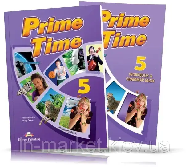 Prime Time 5, Student's Book + Workbook / Підручник + Зошит англійської мови