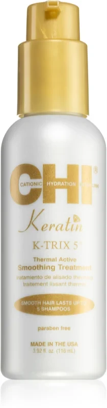 Розгладжуючий засіб для волосся CHI Keratin K-Trix 5 Smoothing Treatment 115ml, фото 1