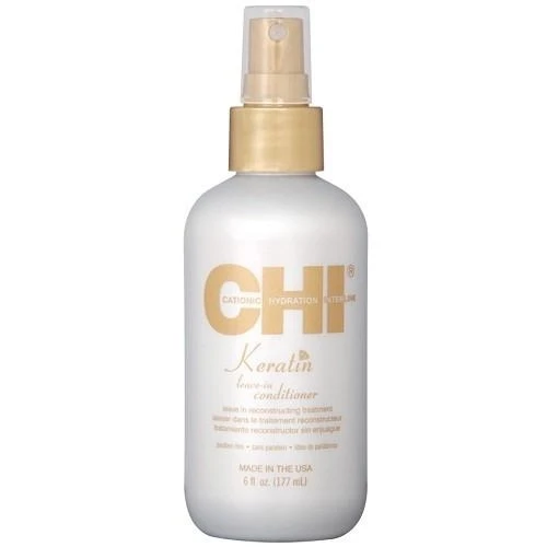 Незмивний кератиновий кондиціонер CHI Keratin Weightless Leave in Conditioner 177ml, фото 1
