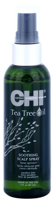 Заспокійливий спрей з маслом чайного дерева CHI Tea Tree Oil Soothing Scalp Spray 89ml, фото 1