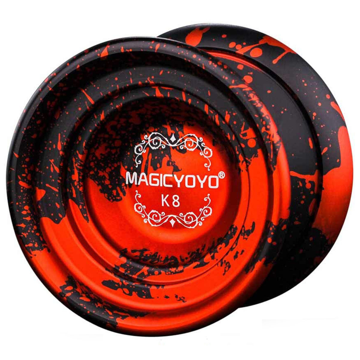 Magicyoyo K8 Червоно-чорний Acid Wash