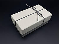 Коробка подарочная прямоугольная. Цвет белая. 9х15х6см.