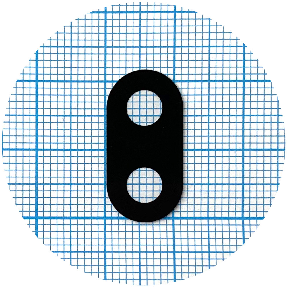 Скло камери Google Pixel 6A чорне, фото 1