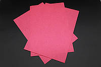 Розовый фетр для поделок 1мм. 10шт/уп. Ткань для творчества и рукоделия Набор фетра Тонкий