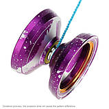 Magicyoyo йойо M002 April Фіолетовий-Срібло, фото 3