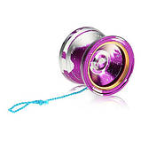 Magicyoyo йойо M002 April Фіолетовий-Срібло, фото 5