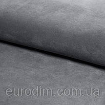 Стілець COLBY VELVET чорний каркас/сірий BL.14, фото 5