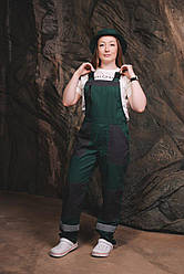 Жіночий робочий напівкомбінезон «Марічка Pro» Напівкомбінезон жіночий спецодяг