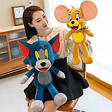 Велика м'яка іграшка Том плюшева іграшка з мультфільму "Том і Джері" 45см, фото 2