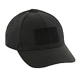 Бейсболка кепка тактична M-Tac Elite Flex Rip-Stop Army Black 40523002, фото 5