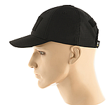Бейсболка кепка тактична M-Tac Elite Flex Rip-Stop Army Black 40523002, фото 3