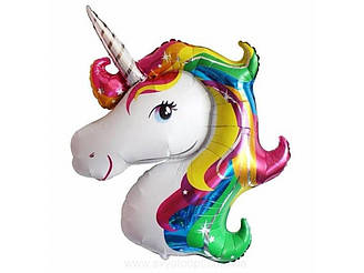 Кулька з фольги Єдиноріг Colour Baloon