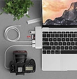 Адаптер USB C ARTVIC для MacBook Air/Pro M1: концентратор 7 в 1, Thunderbolt 3, 87 Вт живлення, HDMI 4K @ 30 Гц,, фото 8