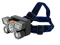 Налобный фонарик 5 LED 4 режима