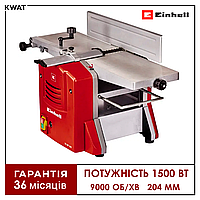 Фуговальный рейсмусовый настольный станок 1500 Вт Einhell TC-SP 204 9000 об мин Ширина 204 мм