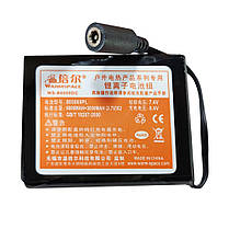 Акумулятор для одягу з підігрівом, Li-Polymer 6000 mAh, 7.4V, DC гніздо, фото 4