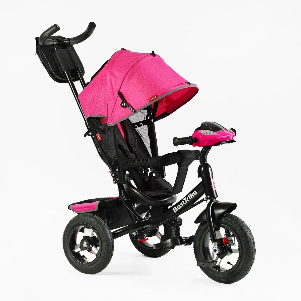 Дитячий триколісний велосипед Best Trike 3390 надувні колеса, фото 1