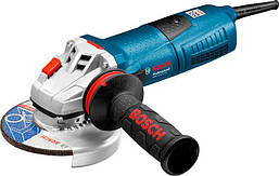 Кутова шліфмашина Bosch Professional GWS 17-125 S з регулюванням, антивібраційною рукояткою та пиловим фільтром (06017D0300)