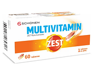 ЗЕСТ МУЛЬТИВІТАМІН, таблетки №60