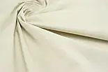 Однотонна бязь колір білий пісок 135 г/м2 № Е-3075, фото 3