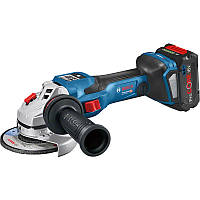 КШМ (кутова шліфувальна машина) Bosch Professional GWS 18V-10 SC 125 мм в L-Boxx, акумуляторна (06019G340B)