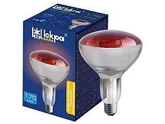 Лампа інфрачервона 175Вт Е27 R125 інд.упаковка ТМ Іскра