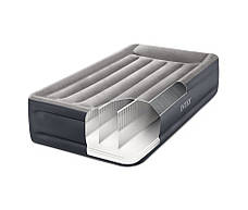 Intex 64132 надувне ліжко Deluxe Pillow Rest Raised Bed (191х99х42 см) з вбудованим електронасосом, фото 4