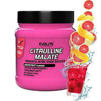 Цитрулін малат Evolite Nutrition Citrulline Malate 300 грам Смак : grapefruit EXP 11/25 року включно