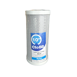 Картридж СТО 10" BigBlue 10 на основі вугілля (пресованого)