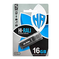 Накопичувач USB 16GB Hi-Rali Stark серiя чорний