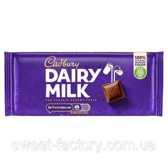 Шоколад Cadbury Dairy Milk 95g