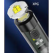 Ліхтар ручний S2-XPG+SMD(RGB), Li-Ion акумулятор, карабін, ЗУ Type-C, фото 6
