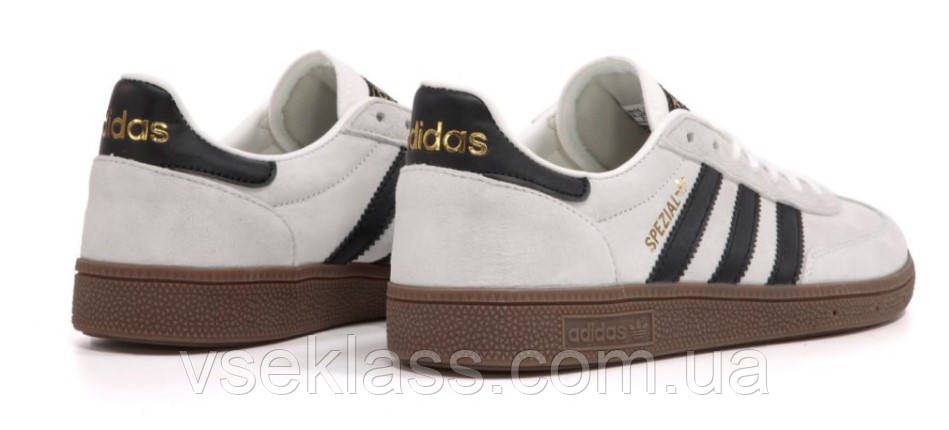 41-45 Adidas Spezial светло серые мужские кроссовки замшевые Адидас ...