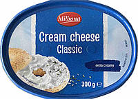 Крем-сир MILBONA Cream cheese classic 300г (24шт\ящ)