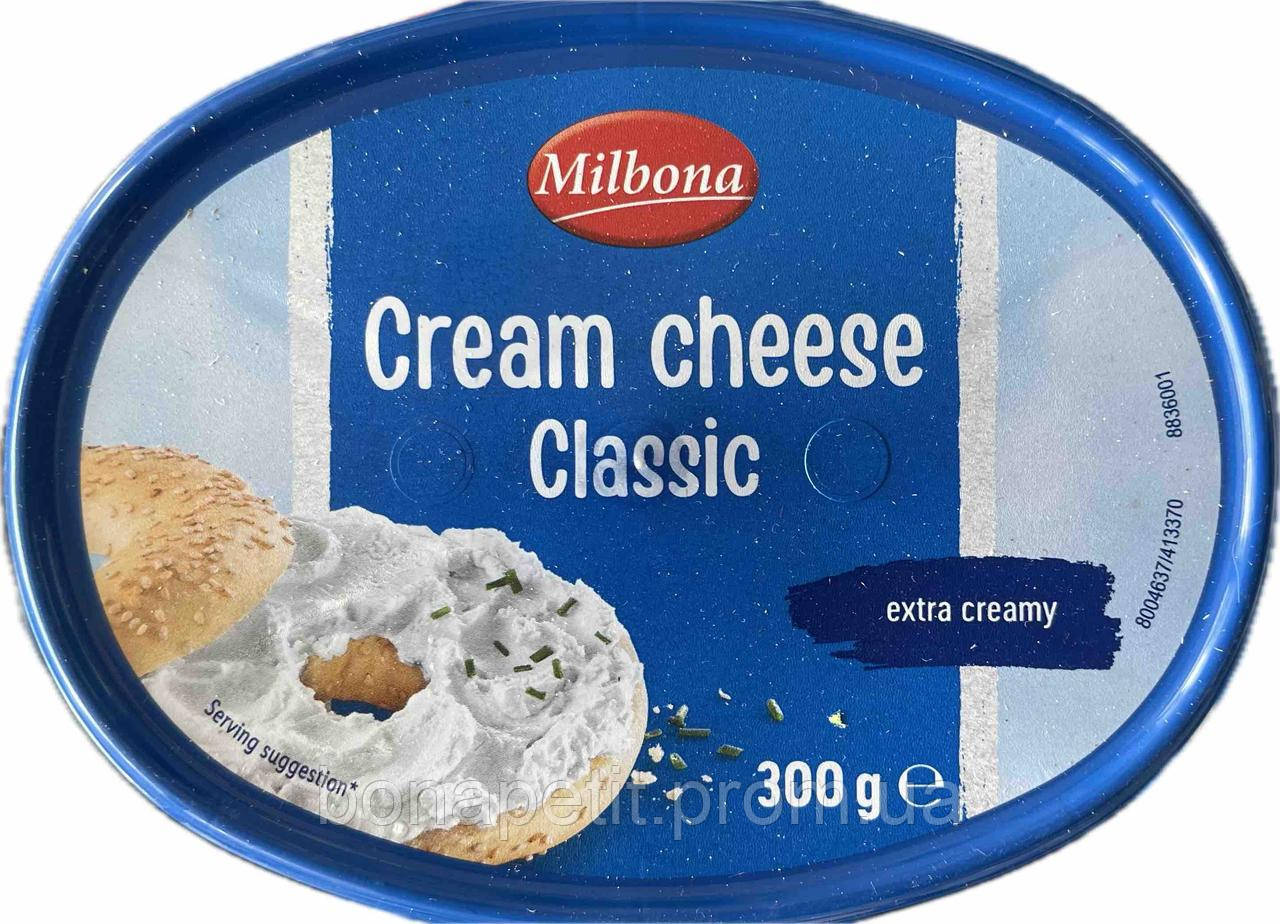 Крем-сир MILBONA Cream cheese classic 300г (24шт\ящ) - фото 1 - id-p2113348181