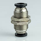 Фітинг пневматичний APM08 прямий на трубку діаметром 8 мм