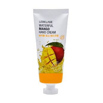 Зволожуючий крем для рук із манго Lebelage Waterful Mango Hand Cream 100 мл