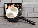 Універсальна сковорода 24 см із мармуровим антипригарним покриттям Rainberg RB-763/Соворода для всіх плит, фото 8