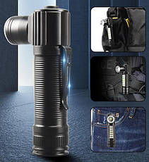 Ліхтар ручний SY-2209-Р50+18SMD(RGB), Li-Ion акумулятор, індикація заряду, ЗУ USB, zoom, фото 6