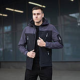 Чоловіча куртка с капюшоном Soft Shell, фото 2