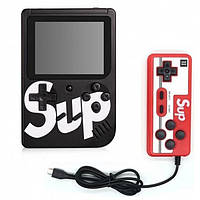 Игровая консоль приставка с дополнительным джойстиком dendy SEGA 400 игр 8 Bit SUP Game черный sp