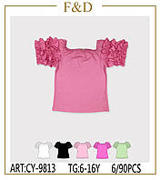 Блуза для девочек оптом, F&D, 6-16 лет, арт. CY-9813